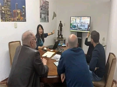 گروه فلزی Jiangsu Xurui میزبان جلسه بین المللی مشتری است